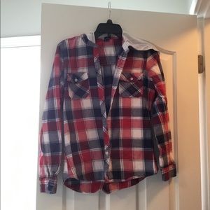 Sold ❌ Hooded flannel shirt